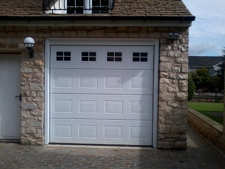 1stChoiceGarageDoors Garador white Georgian Beaumont OR